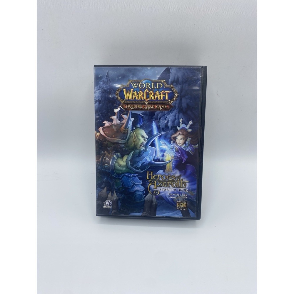 World of Warcraft: Heroes of Azeroth Trading Card Game Starter Deck Cards